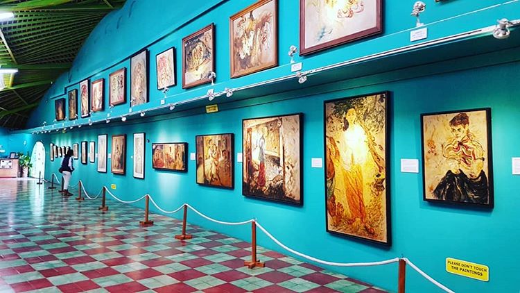 Museum Affandi Jogja, sumber ig rinhastuti